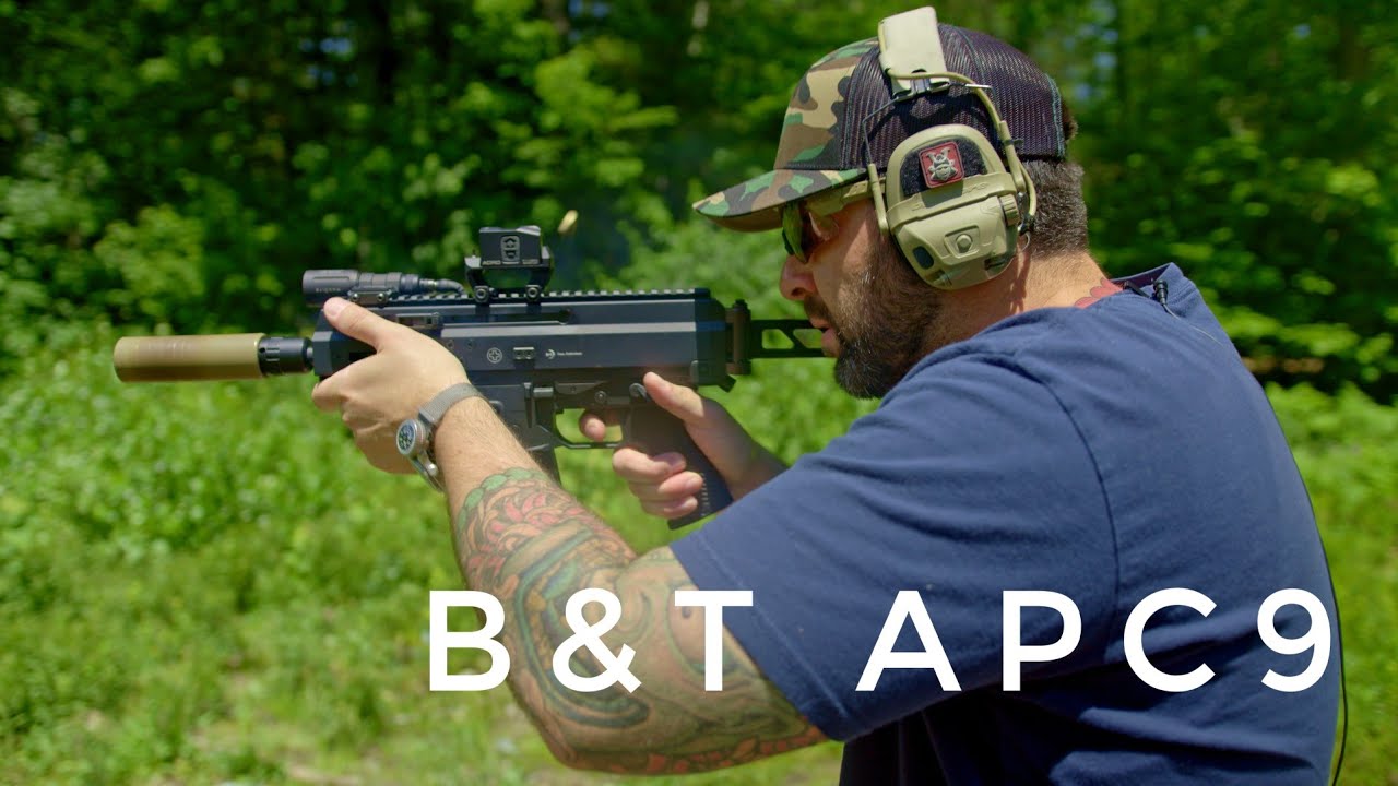 B&T APC9 - Yes, it takes Glock mags