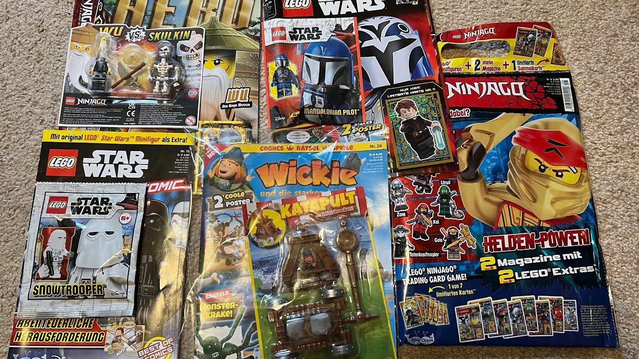 Unintentional ASMR: Newstand Magazines from My Germany Trip