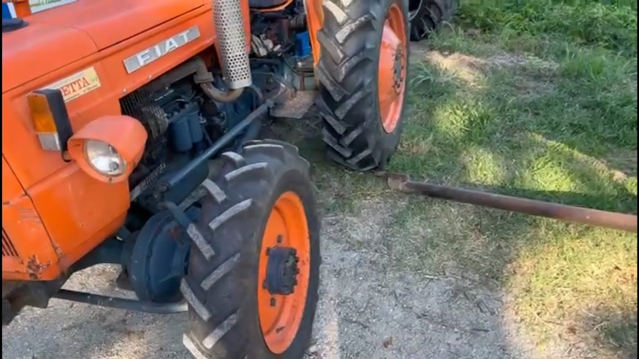 Fiat 415  DT 4 × 4 e vecchia trebbia ￼￼