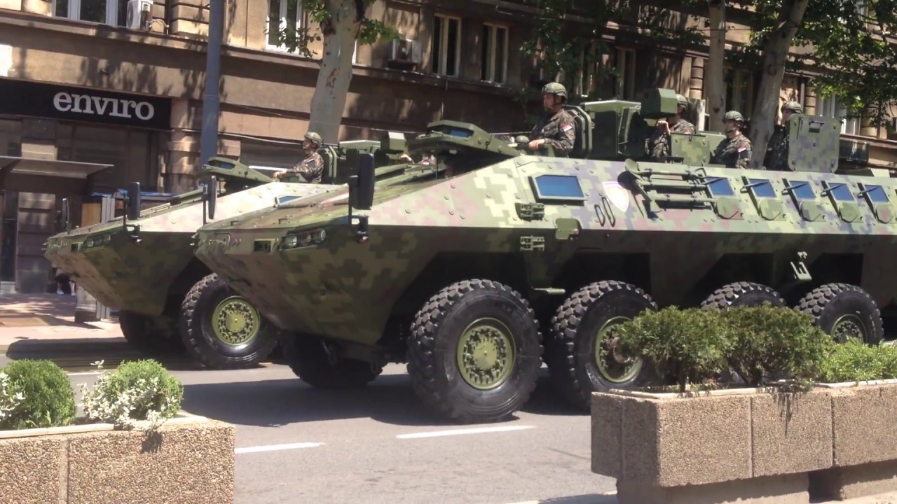 LAZAR 3 Borbena oklopna vozila na Danu policije | Srpska Zandarmerija