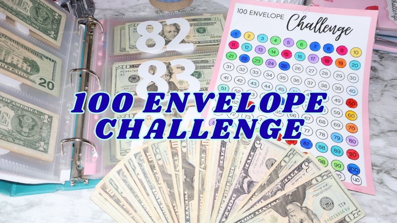 🍓100 ENVELOPE CHALLEGE STUFFING🍓STRAWBERRY SUNDAY SAVINGS 🍓YAPPING VIDEO🍓CASH STUFFING 🍓2026