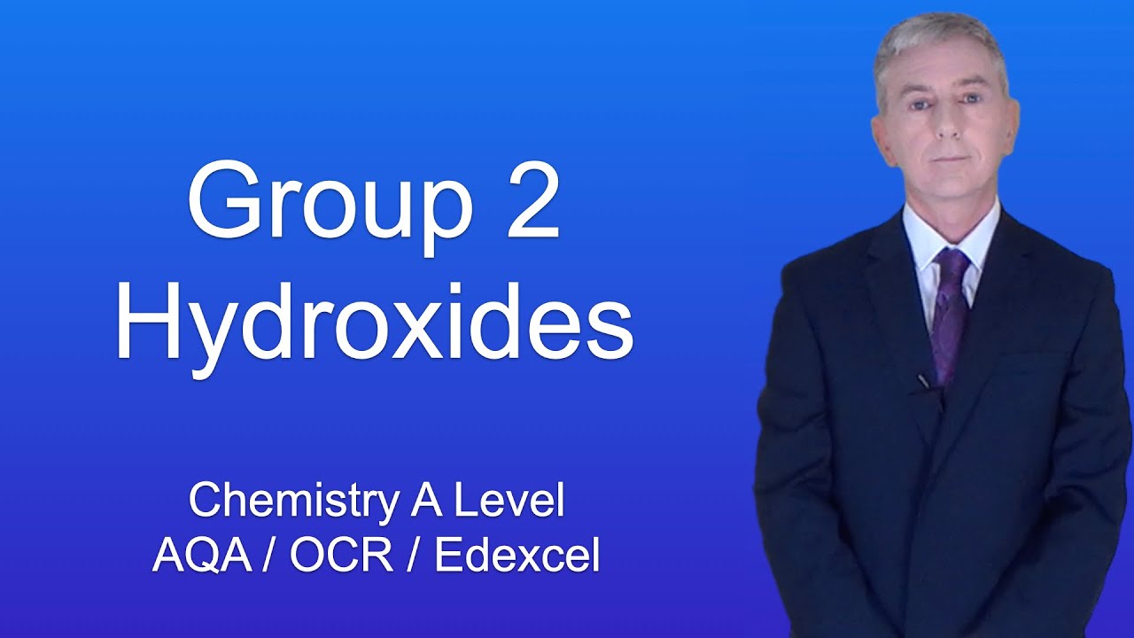 Powt&oacute;rka z chemii na poziomie A &bdquo;Grupa 2 Wodorotlenki&rdquo;