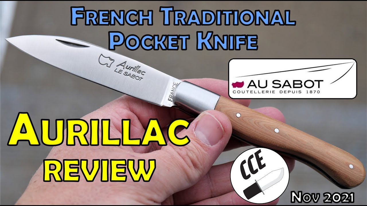REVIEW of the Aurillac by Au Sabot - Traditional French Slip Joint Pocket Knife