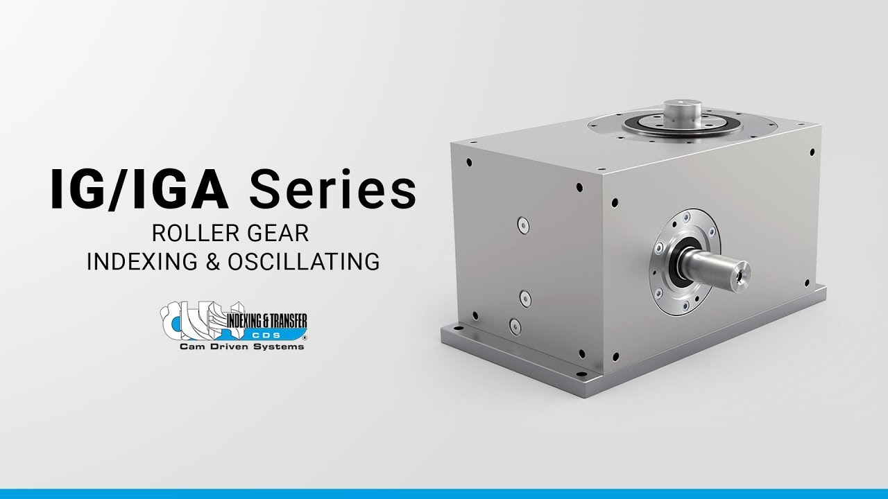 CDS Globoidal Cam Indexer - IG/IGA Series [ENG]