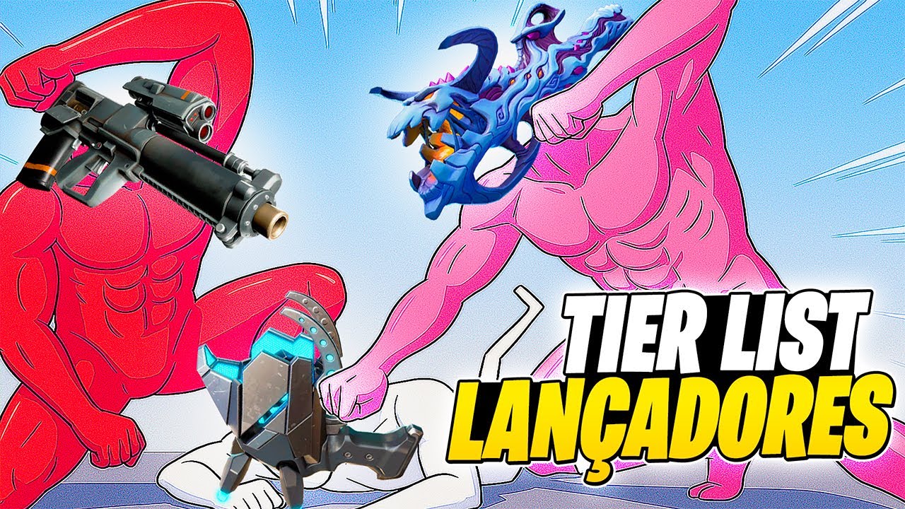 RANK DOS MELHORES LANÇADORES DO FORTNITE SALVE O MUNDO EM 2025