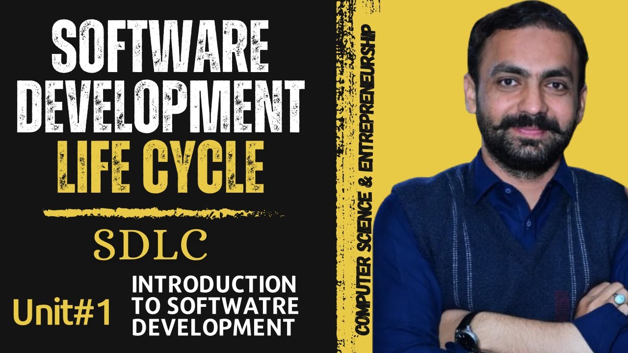 Software Development Life Cycle | SDLC Phases |  11th Computer Science | Unit1 | Lec-1