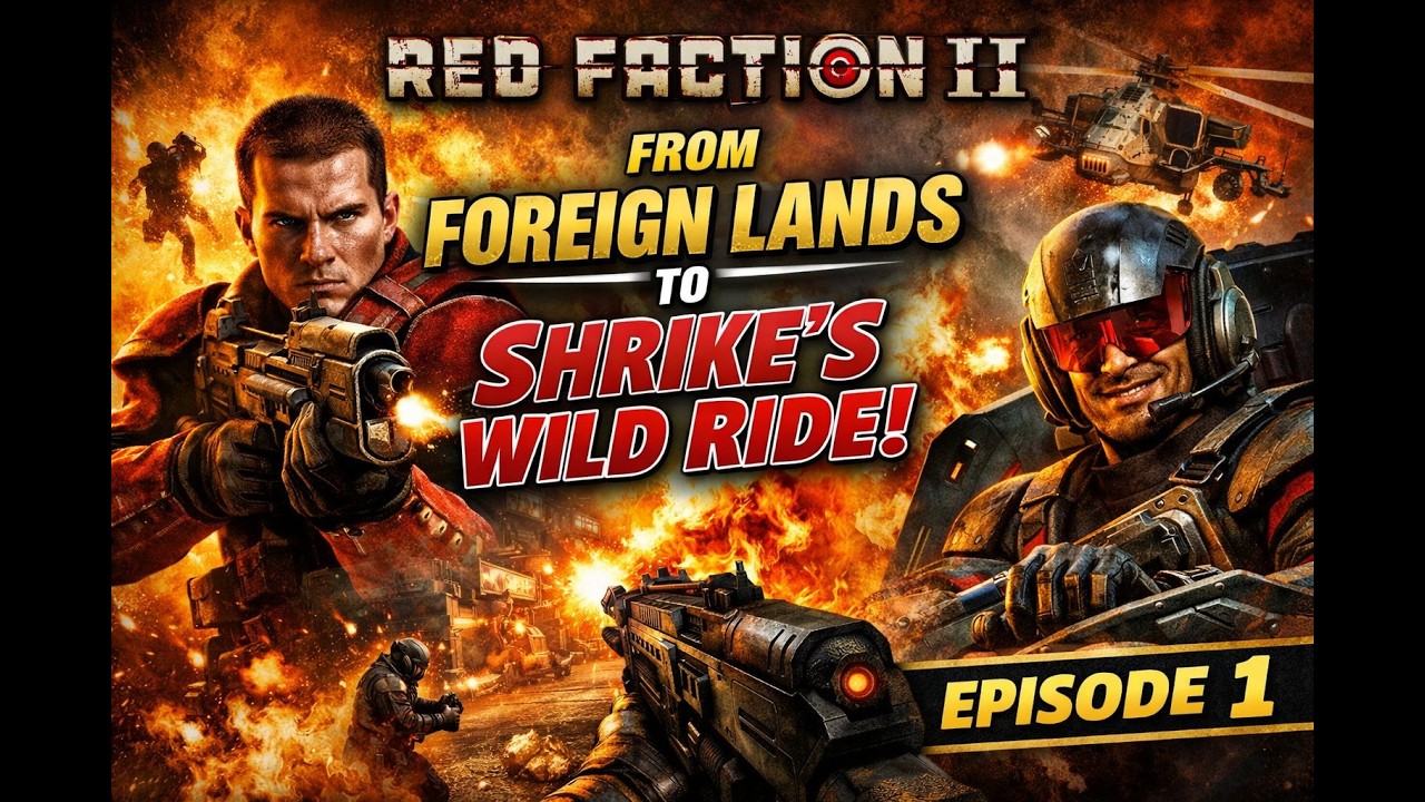 Red Faction II – From Foreign Lands to Shrike’s Wild Ride  Episode 1