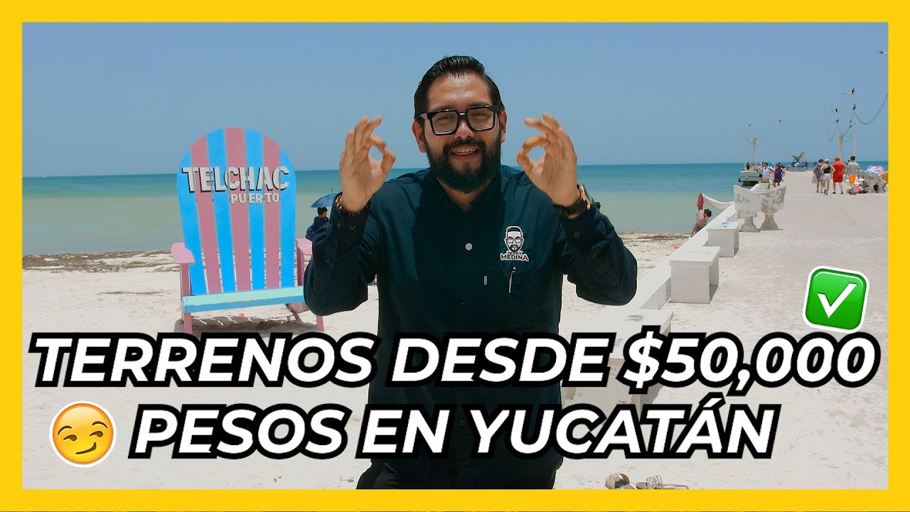 TERRENOS BARATOS en YUCATÁN 😱 desde $50,000 mxn - Jerry Medina