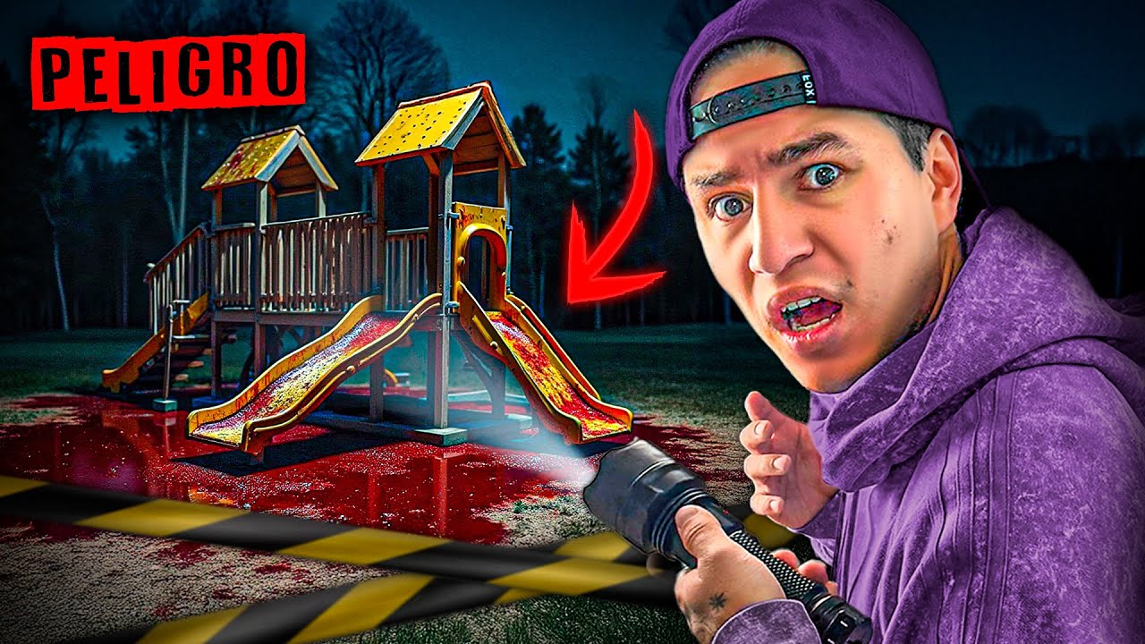&iexcl;EXPLORE un PARQUE ABANDONADO de NI&Ntilde;OS DESAPARECIDOS!