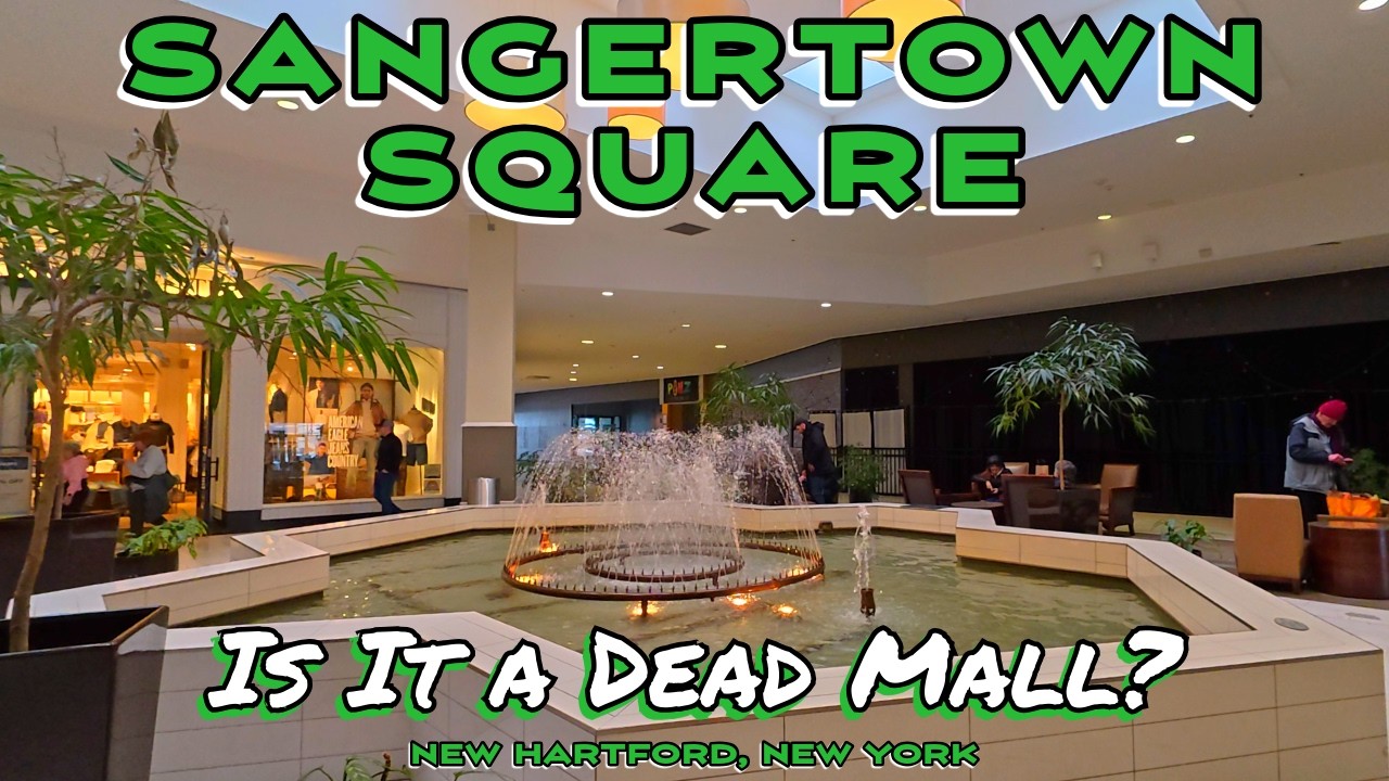 Sangertown Square Mall: Is This Amazing Early 80's Mall Actually a Dead Mall? Let's Find Out!