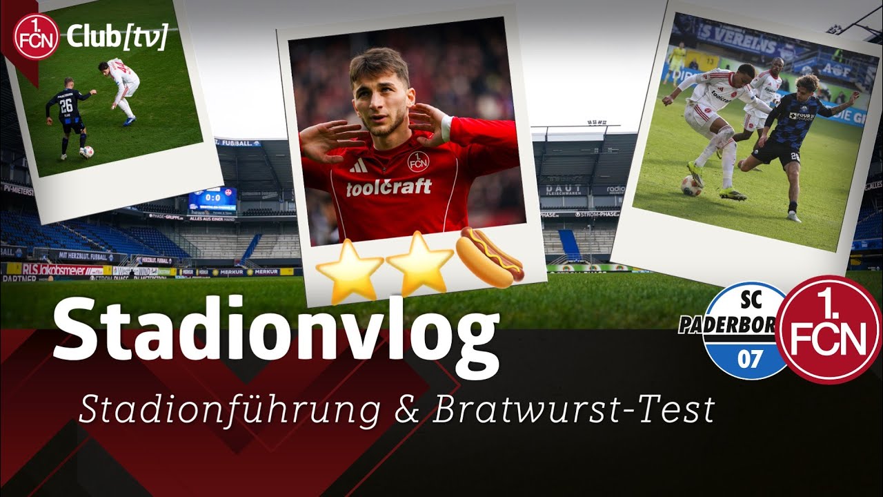 WILDE 2. Halbzeit reicht NICHT zum Punktgewinn😫 | Nürnberg - Paderborn Stadionvlog | 1. FC Nürnberg