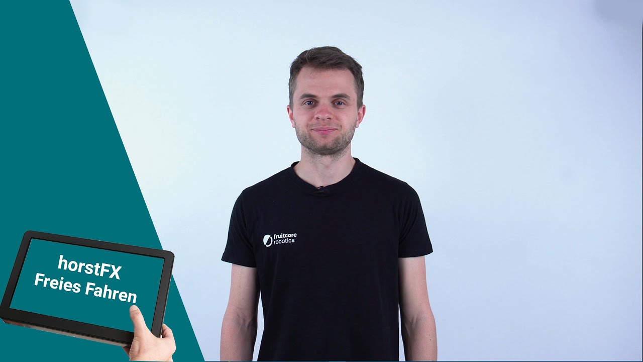 fruitcore robotics - Robotersoftware horstFX: Funktion Freies Fahren