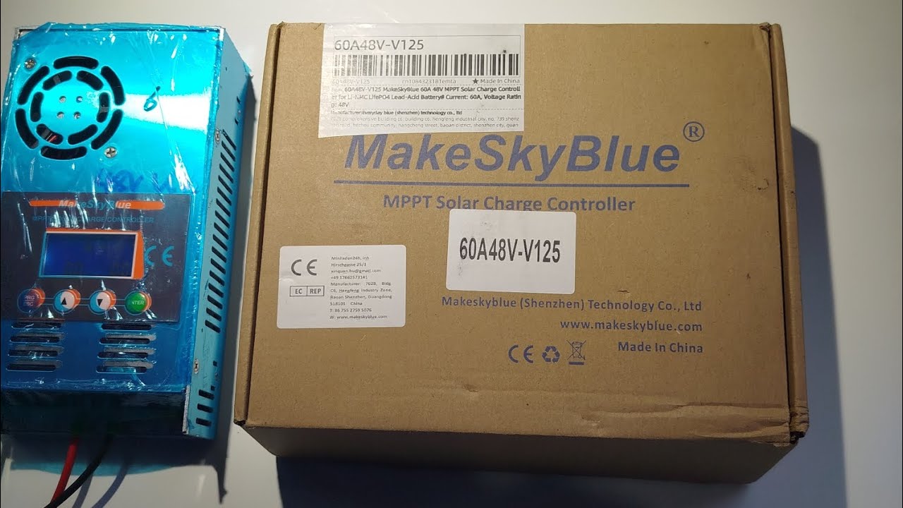 MPPT контроллер Make Sky Blue 60A. обзор