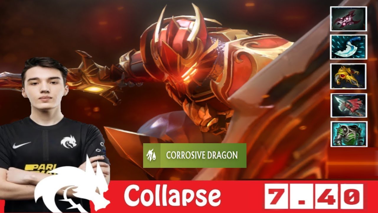[DOTA 2] TSpirit.Collapse DRAGON KNIGHT [TEAM SPIRIT vs PARIVISION] [DREAMLEAGUE 27]