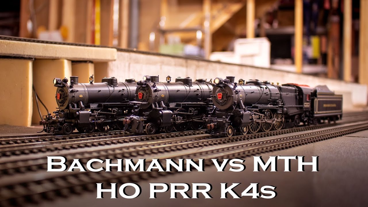 Обзор и сравнение Бахмана и MTH PRR K4