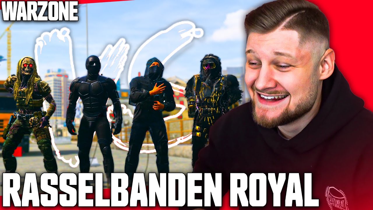 Gewinne ich das 1v1v1v1 im RASSELBANDEN ROYAL? (Neues Warzone Format)