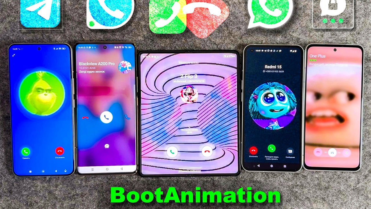 BootAnimation Xiaomi + Nokia + Samsung + Infinix + Nothing - Telegram, Zangi, Threema, WhatsApp