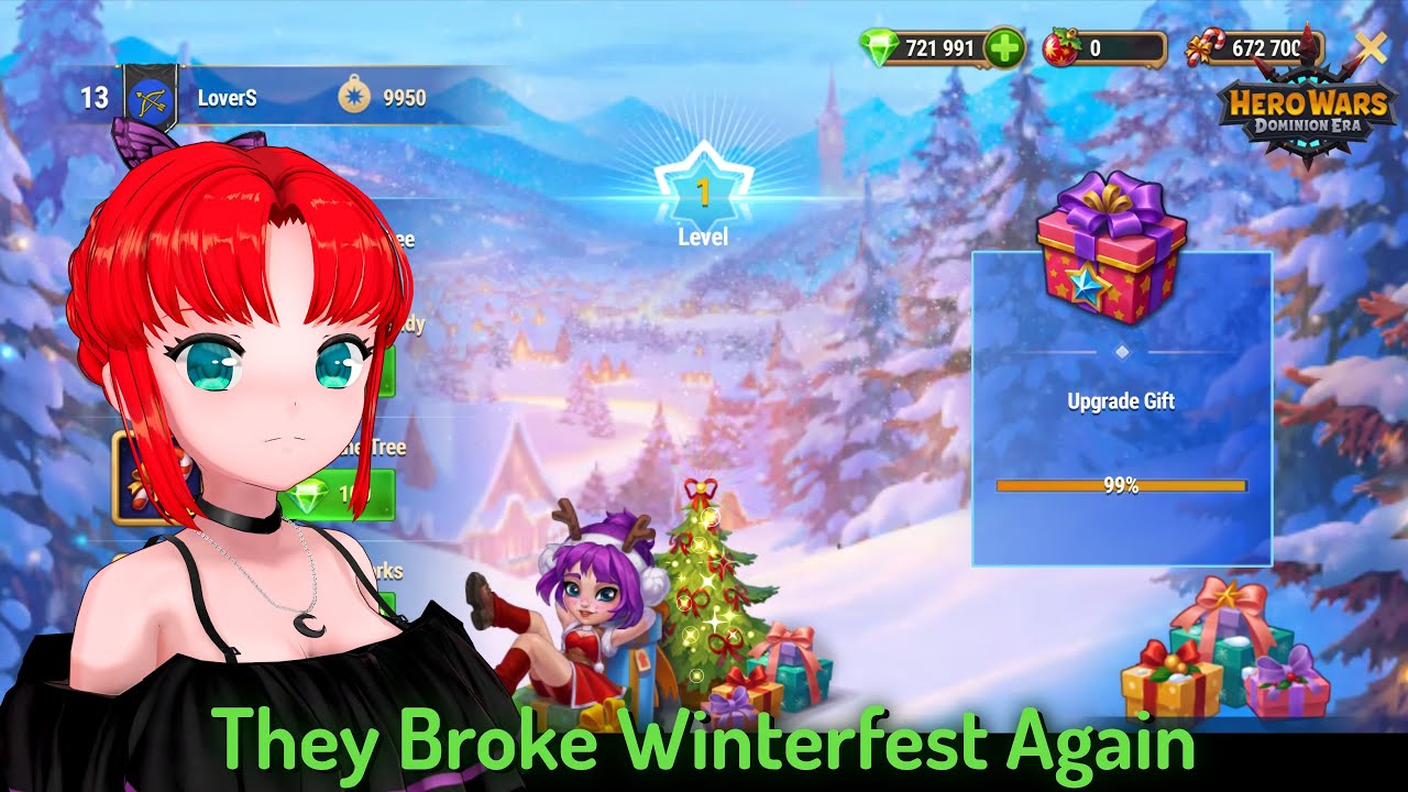 Winterfest Tree, Gifts, and Decorating the Tree Are Broken &mdash; Hero Wars: Dominion Era