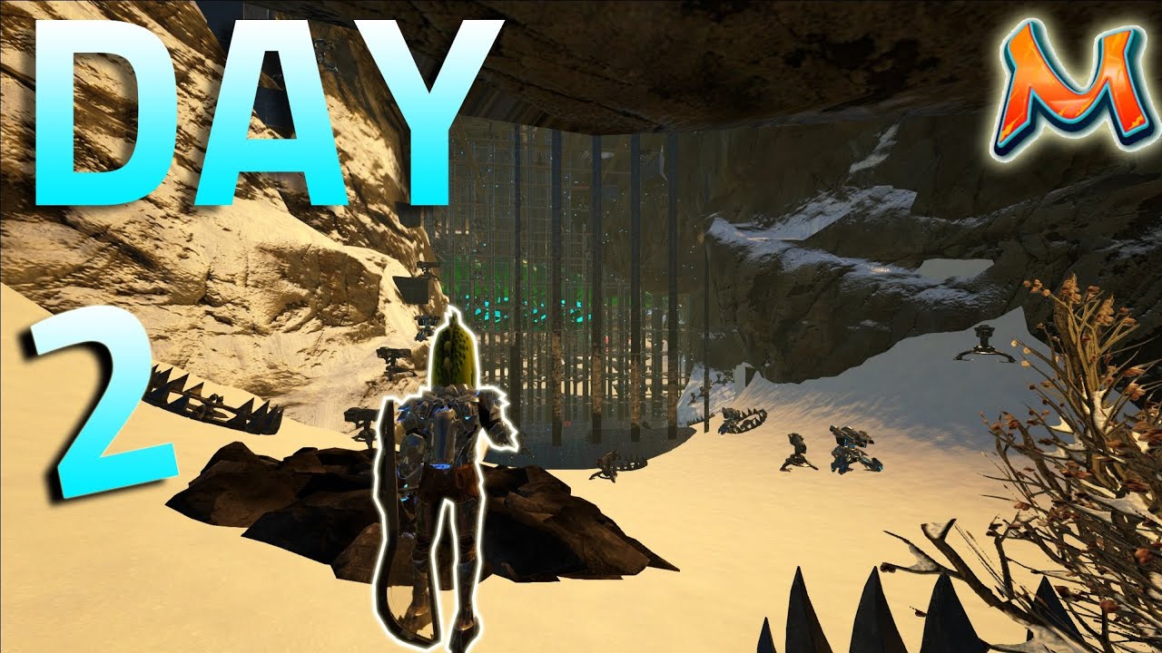 GETTING TEK TIER AND ALMOST GETTING MESHED DAY 2 | ARK PvP