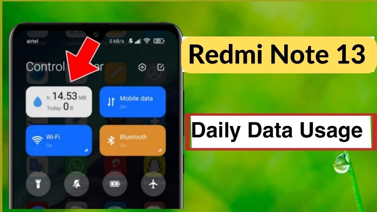 Redmi Note 13 Data Usage Settings  Redmi Note 13 Me Daily Data Usage Kaise Dekhe  Data Usage Show
