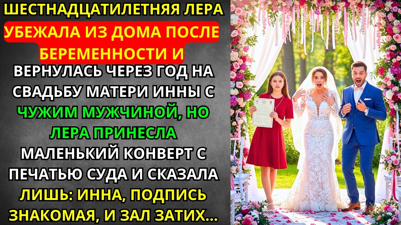 МАТЬ ВЫГНАЛА беременную дочь, но та ВЕРНУЛАСЬ на её СВАДЬБУ с КОНВЕРТОМ из СУДА: Узнаёшь подпись?