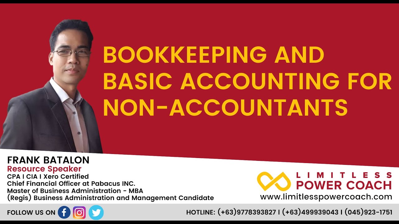TEASER Full Course: Bookkeeping and Basic Accounting for Non-Accountants 08 19 2020