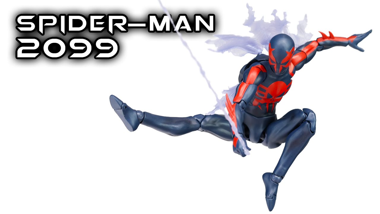 Mafex SPIDER-MAN 2099 No. 239 (Comic Ver.) Action Figure Review