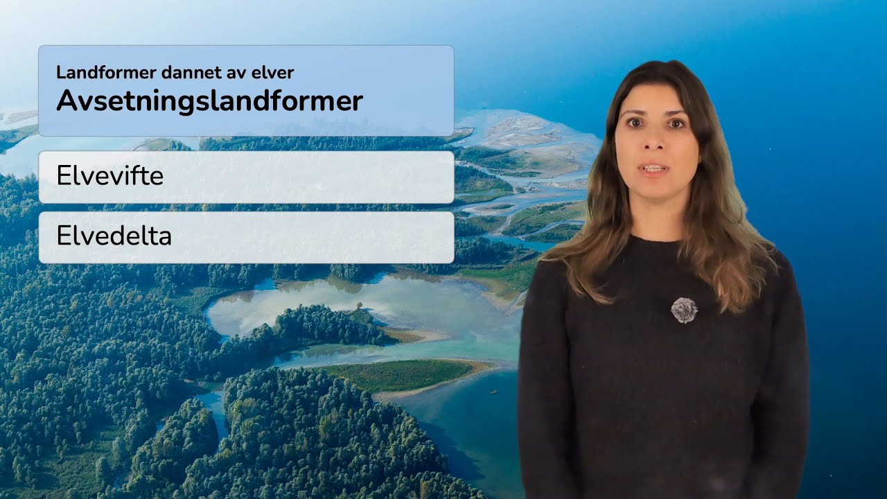 Avsetningslandformer fra elver