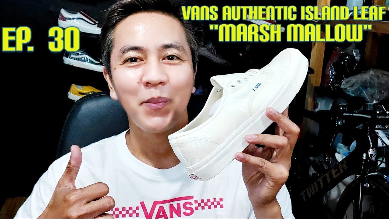 VANS VAULT OG AUTHENTIC LX ISLAND LEAF MARSH MALLOW | ON FEET | REVIEW | UNBOXING