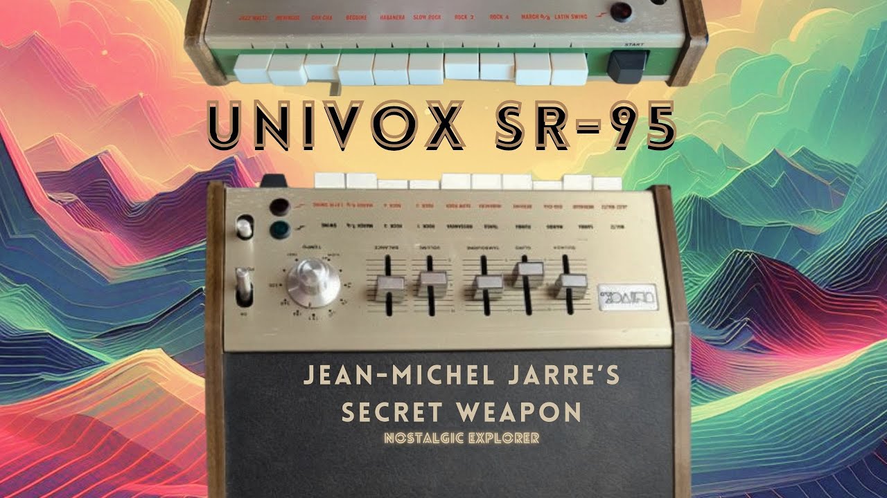 THE UNIVOX SR-95 (KEIO MINI POPS) DRUM MACHINE | IS THIS THE MISSING PIECE TO YOUR VINTAGE SOUND? 🎚️