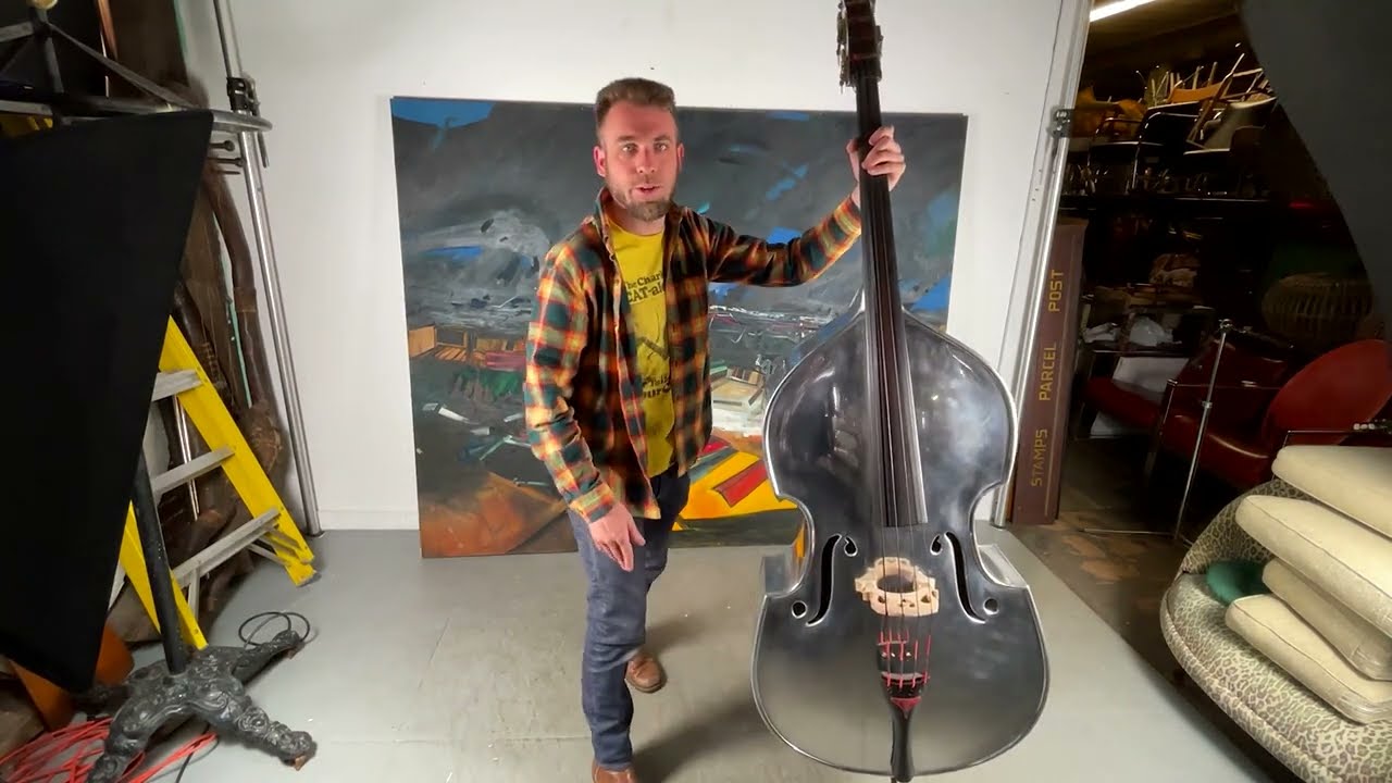 Ed Croft 1930's Alcoa Double Bass