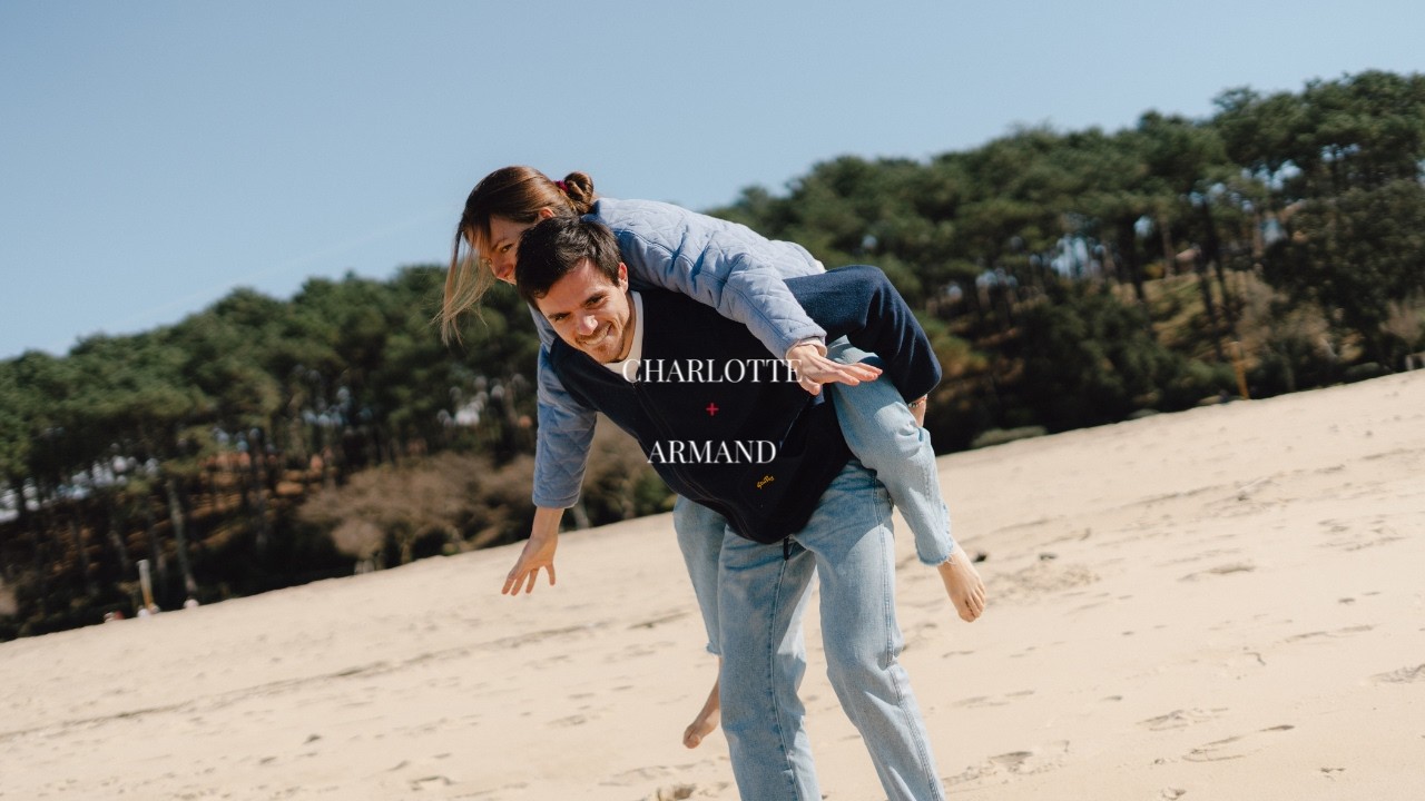 Charlotte & Armand Save the date
