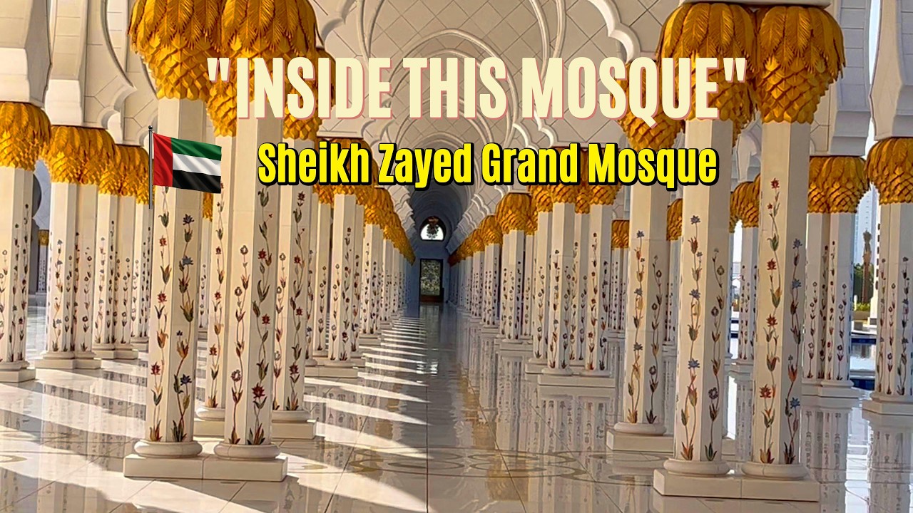 “Inside World’s Most Beautiful Mosque?” #travel #mosque #trending #viral #yt #travelvlog
