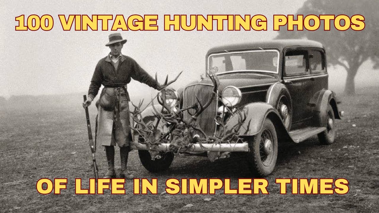 Vintage hunting photos part 2 |  100+ antique photos of hunting in days gone by