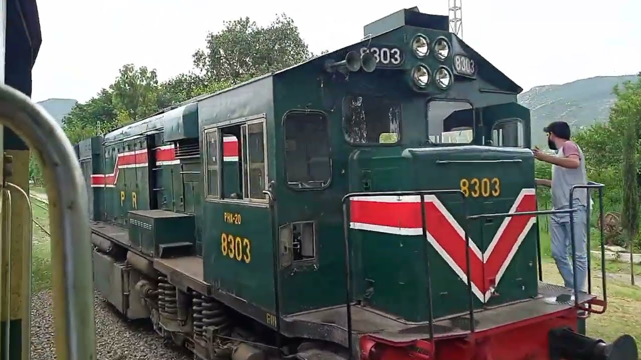 Train Journey from Rawalpindi to last station Havelian Abbotabad