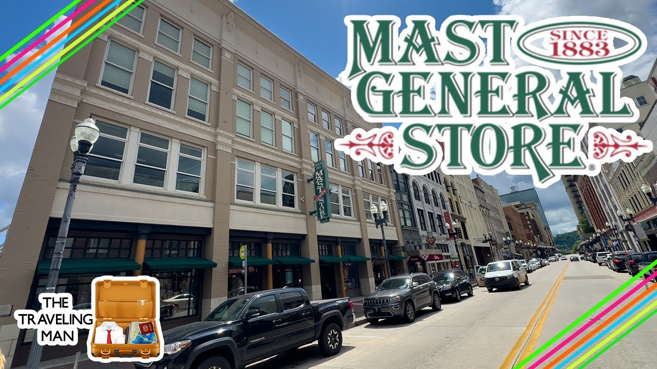 GAY STREET THEATER DISTRICT AND THE MAST GENERAL STORE- KNOXVILLE TENNESSEE