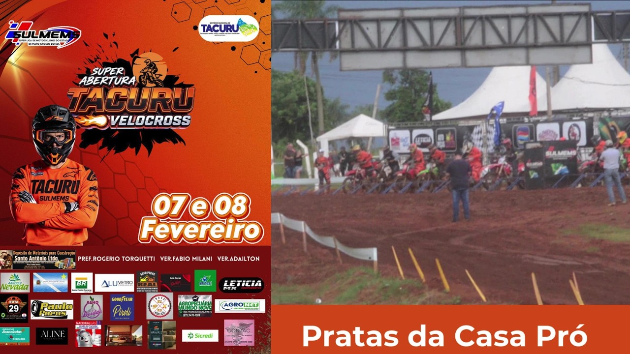 Pratas da Casa Pró em Tacuru pela Sulmems 2026