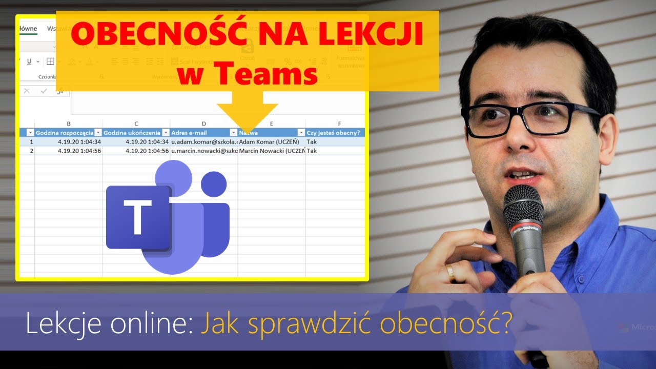 Jak SPRAWDZIĆ OBECNOŚĆ na lekcji online? [Teams: Lekcje online]