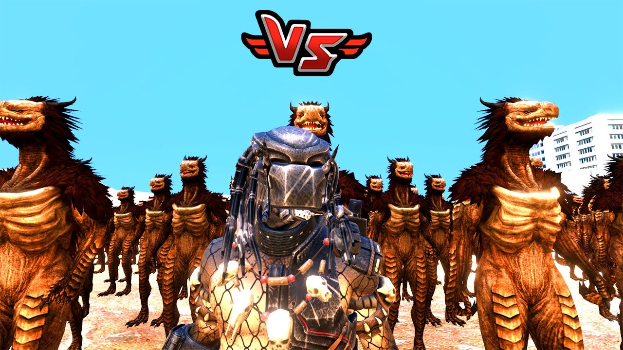 ALIEN VS PREDATOR 👽 - Ultimate Epic Battle Simulator