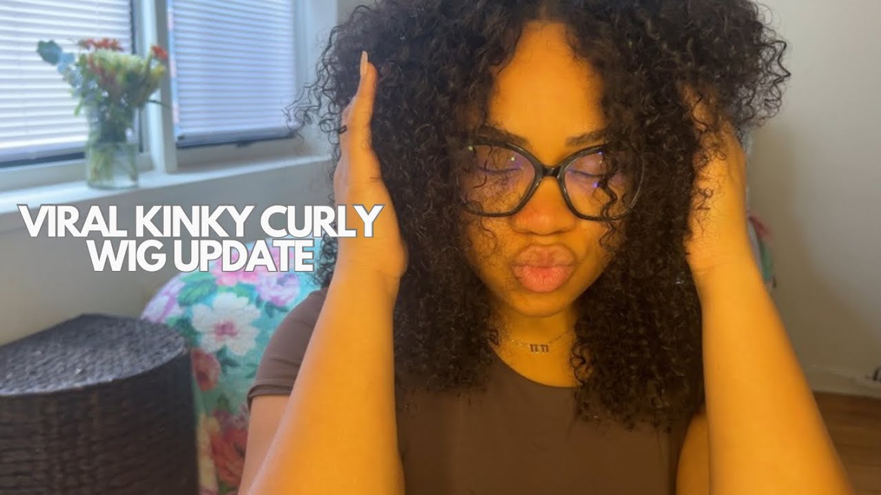 VIRAL KINKY CURLY GLUELESS WIG | CURLYME HAIR 3 MO. UPDATE