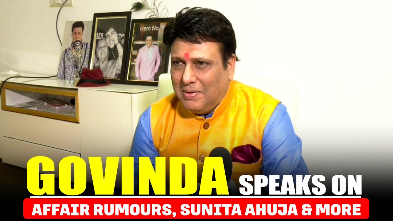 ANI Exclusive |Actor Govinda breaks silence on rumours about his affair, wife Sunita Ahuja
