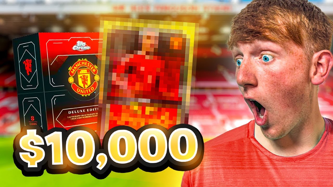 I Spent $10,000 On Manchester United Cards For A CRAZY 1/1!