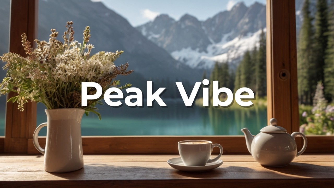【Focus Flow】 Peak Vibe 🏔️ High-Clarity Piano & Guitar for Peak Performance