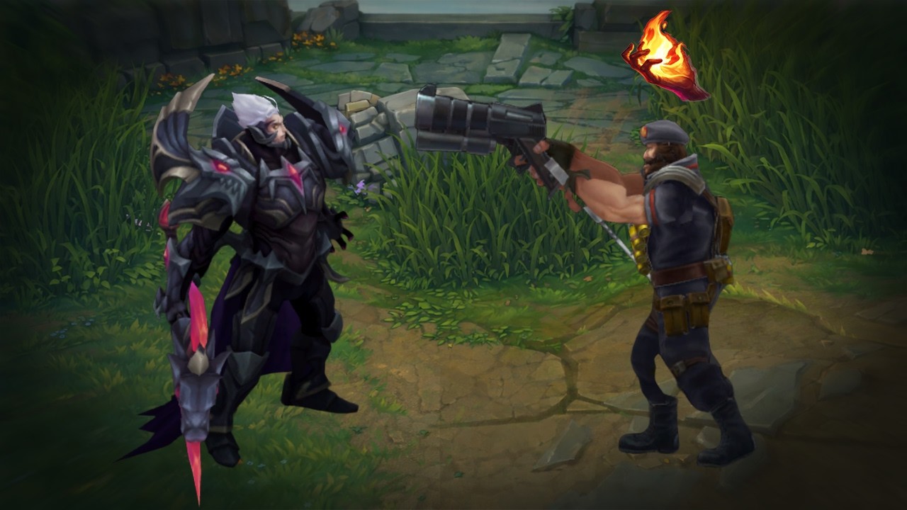 다리우스로 점화 갱플랭크를 상대하는 법