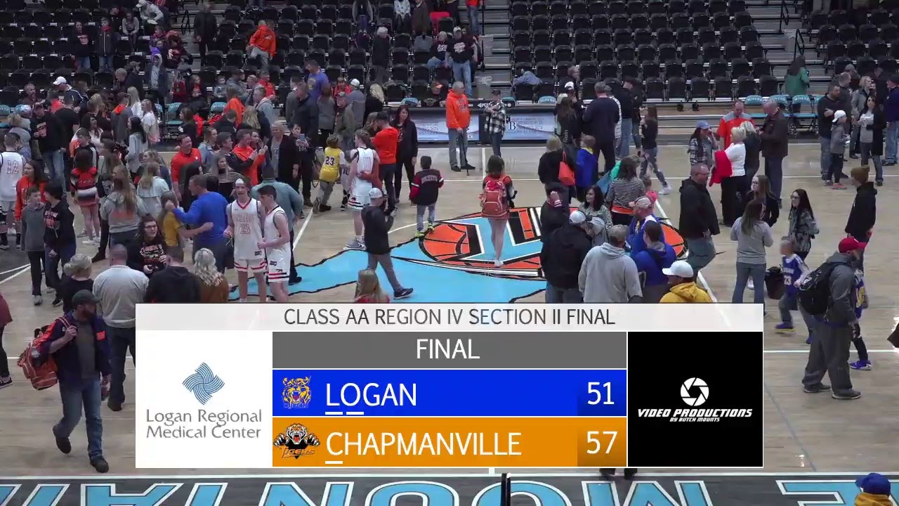 BOYS BASKETBALL - LOGAN WIDCATS VS. CHAPMANVILLE TIGERS