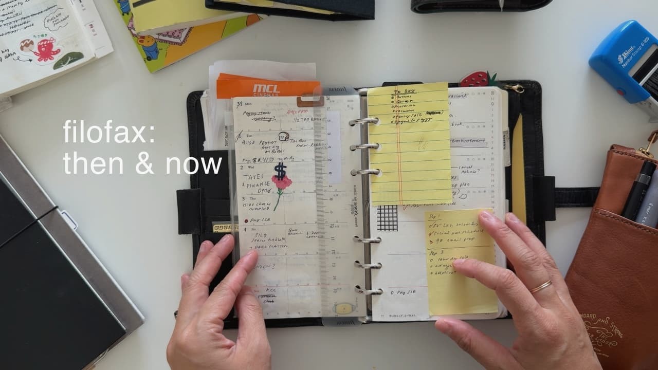 Тогда и сейчас: как винтажный Filofax помогает мне не сойти с ума