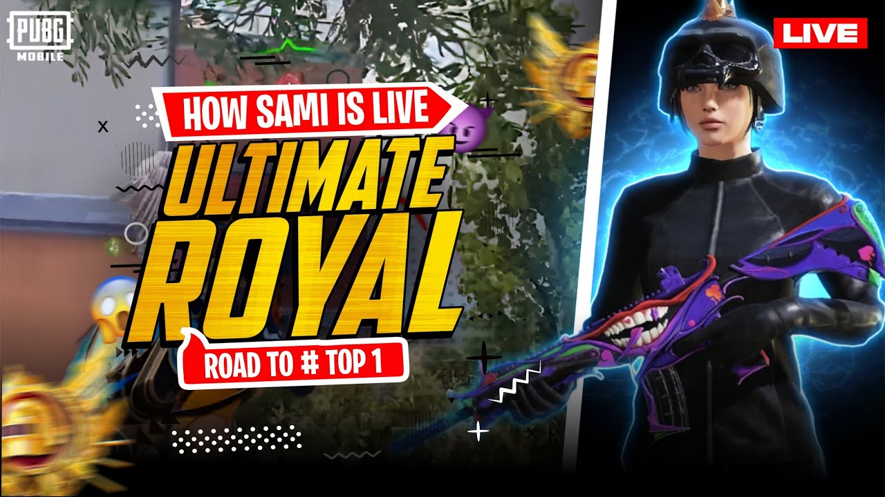 RANK #4 DONE IN ULTIMATE ROYALE| Pubg Mobile | HOW SAMI