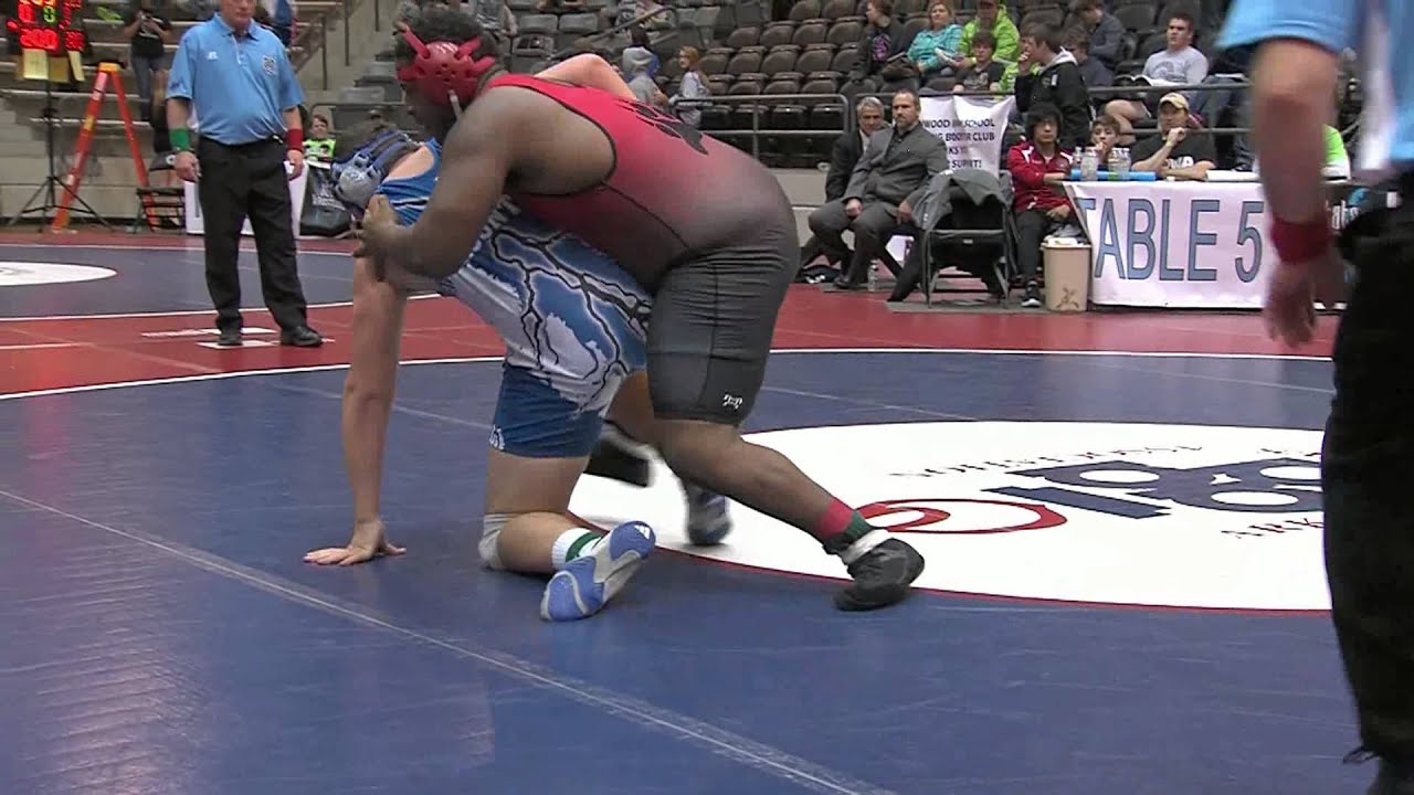 2015 State Wrestling Tournament  6A7A  weight class 285 lbs winner