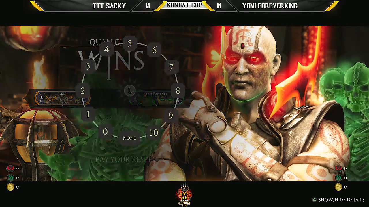 Kombat Cup W9: YOMI Forever King vs TTT Sacky | MKX | Mortal Kombat X