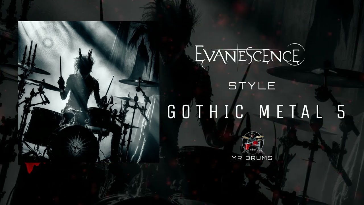 Gothic Metal Drum Track | Evanescence Style | 144